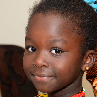 Young girl at MAMA