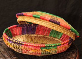 woven bowl